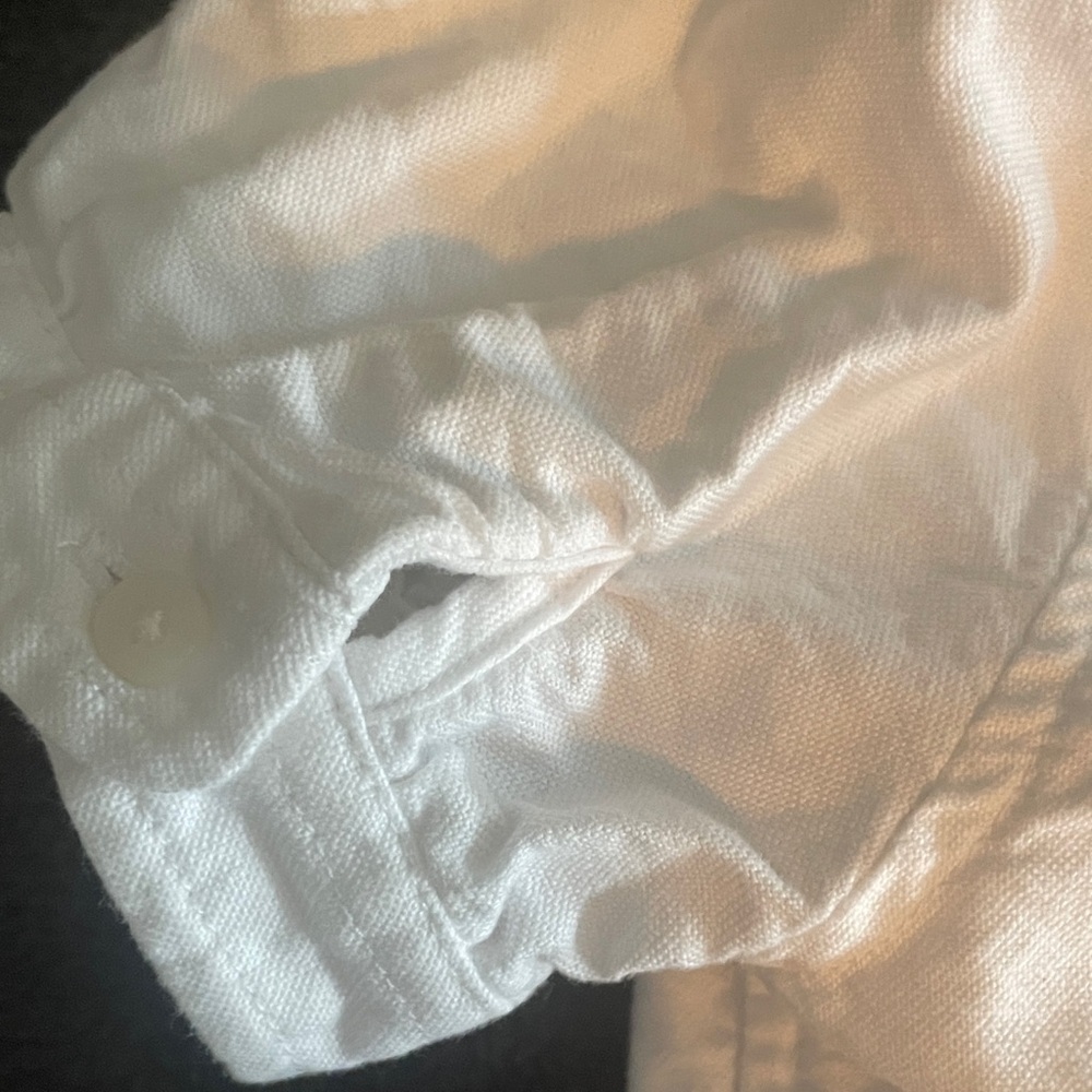 Ralph Lauren Kids White Button Down Shirt - Picture 6 of 6